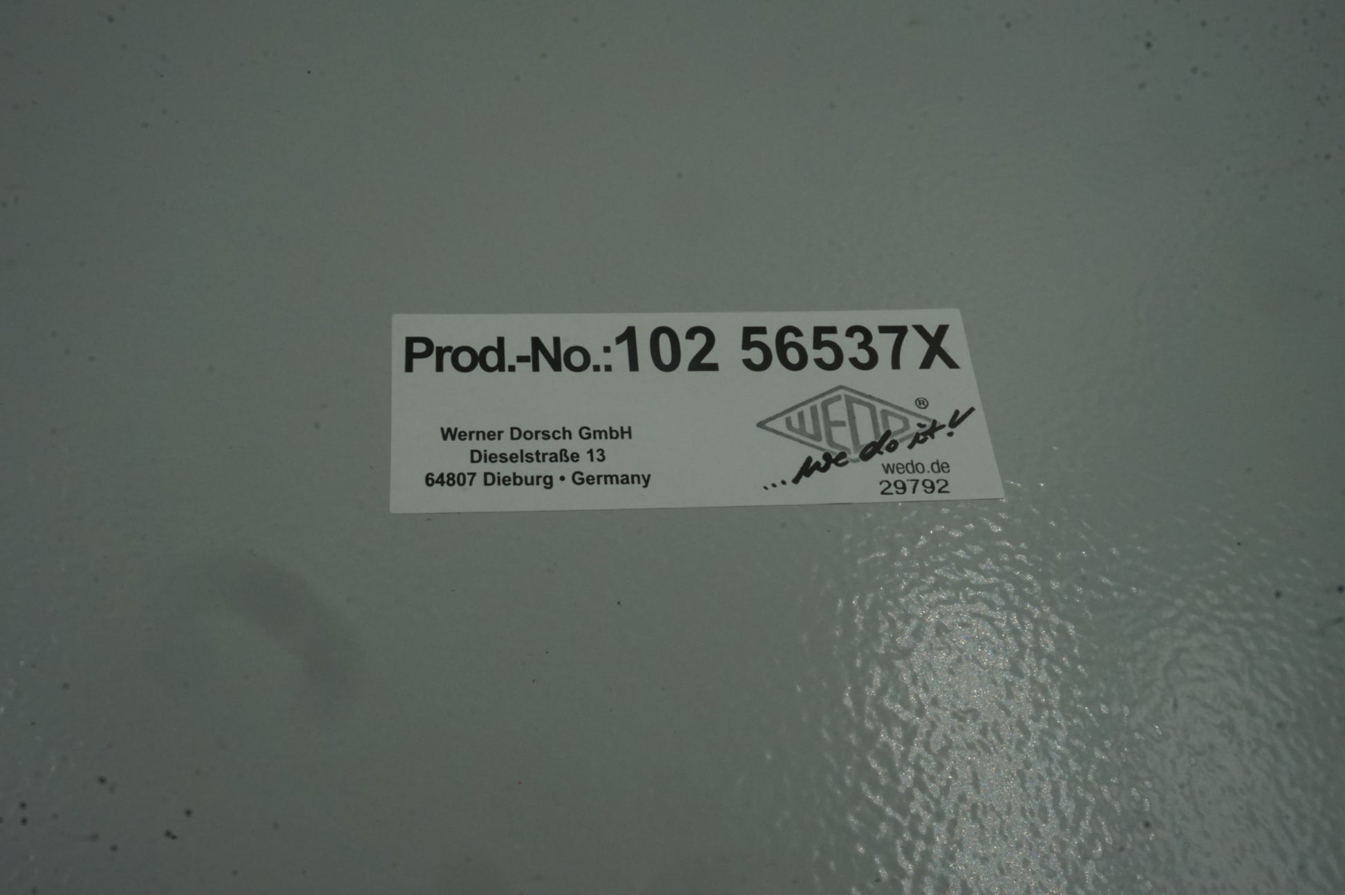 Wedo 70 key capacity key cabinet NO:102 56537X