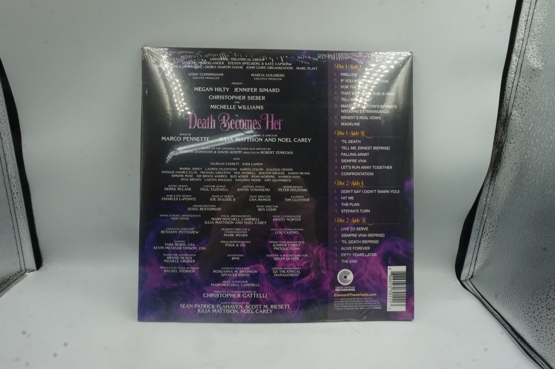 death becomes her original Broadway cast recording 2-LP deluxe edition vinyl