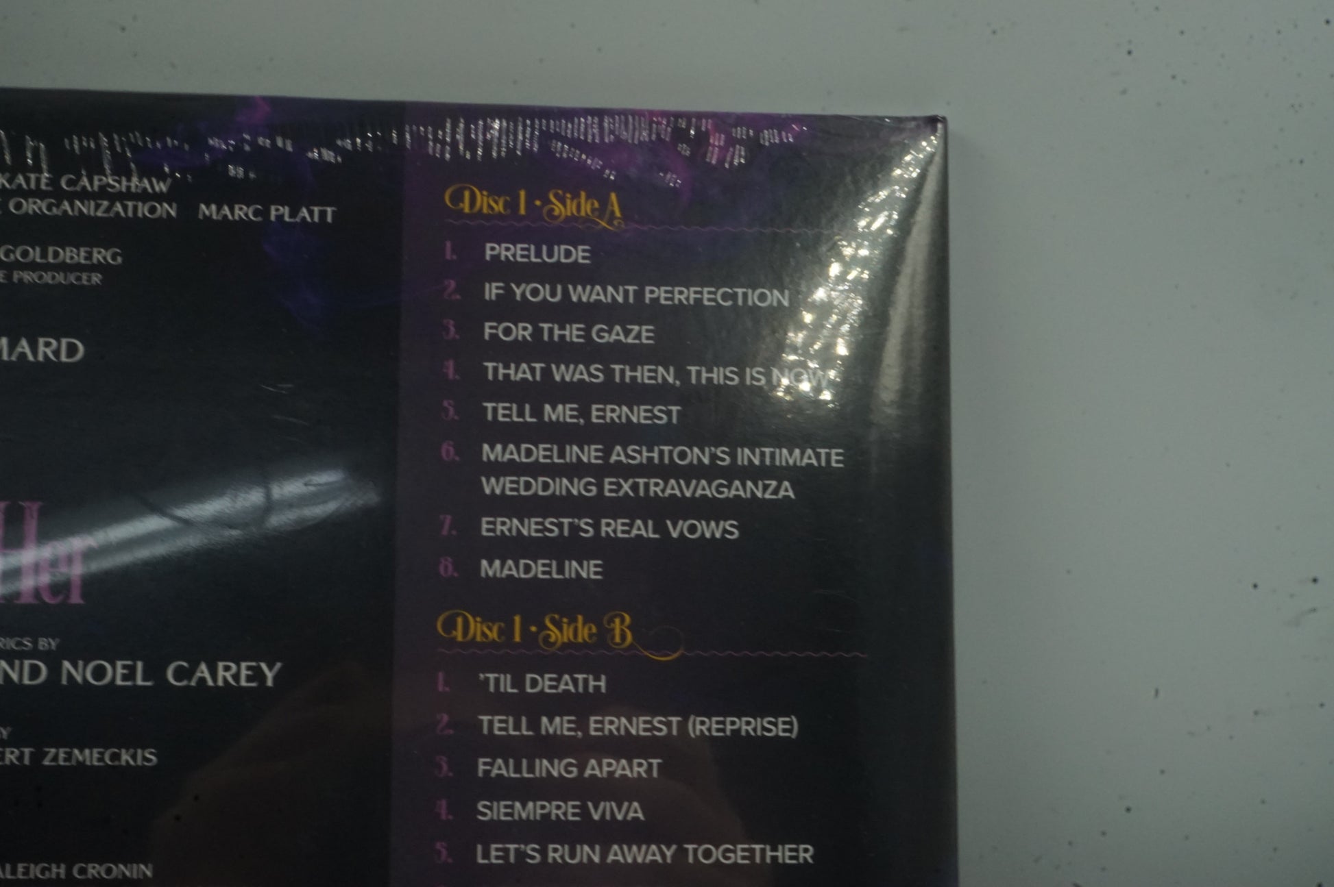 death becomes her original Broadway cast recording 2-LP deluxe edition vinyl