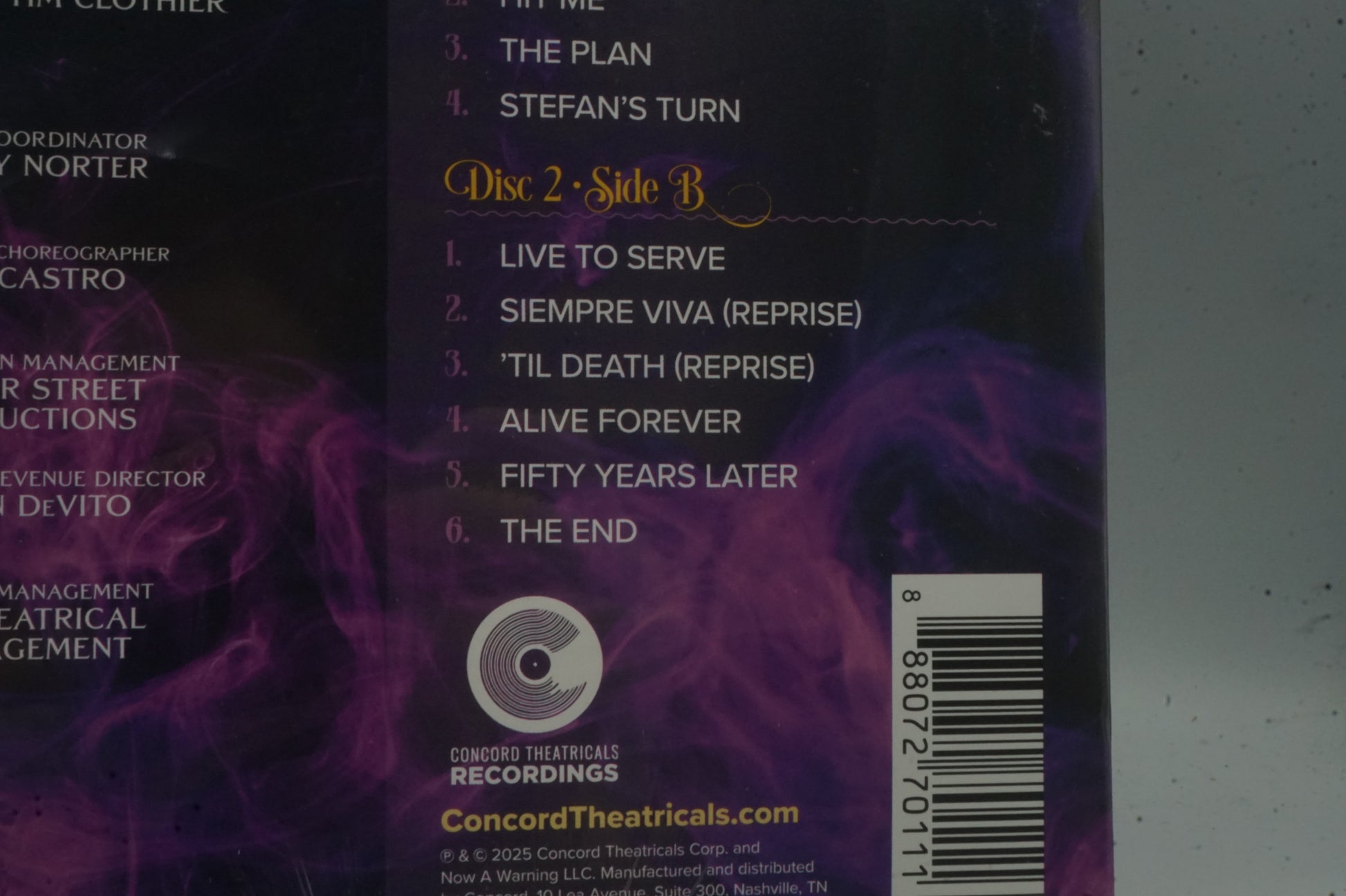 death becomes her original Broadway cast recording 2-LP deluxe edition vinyl