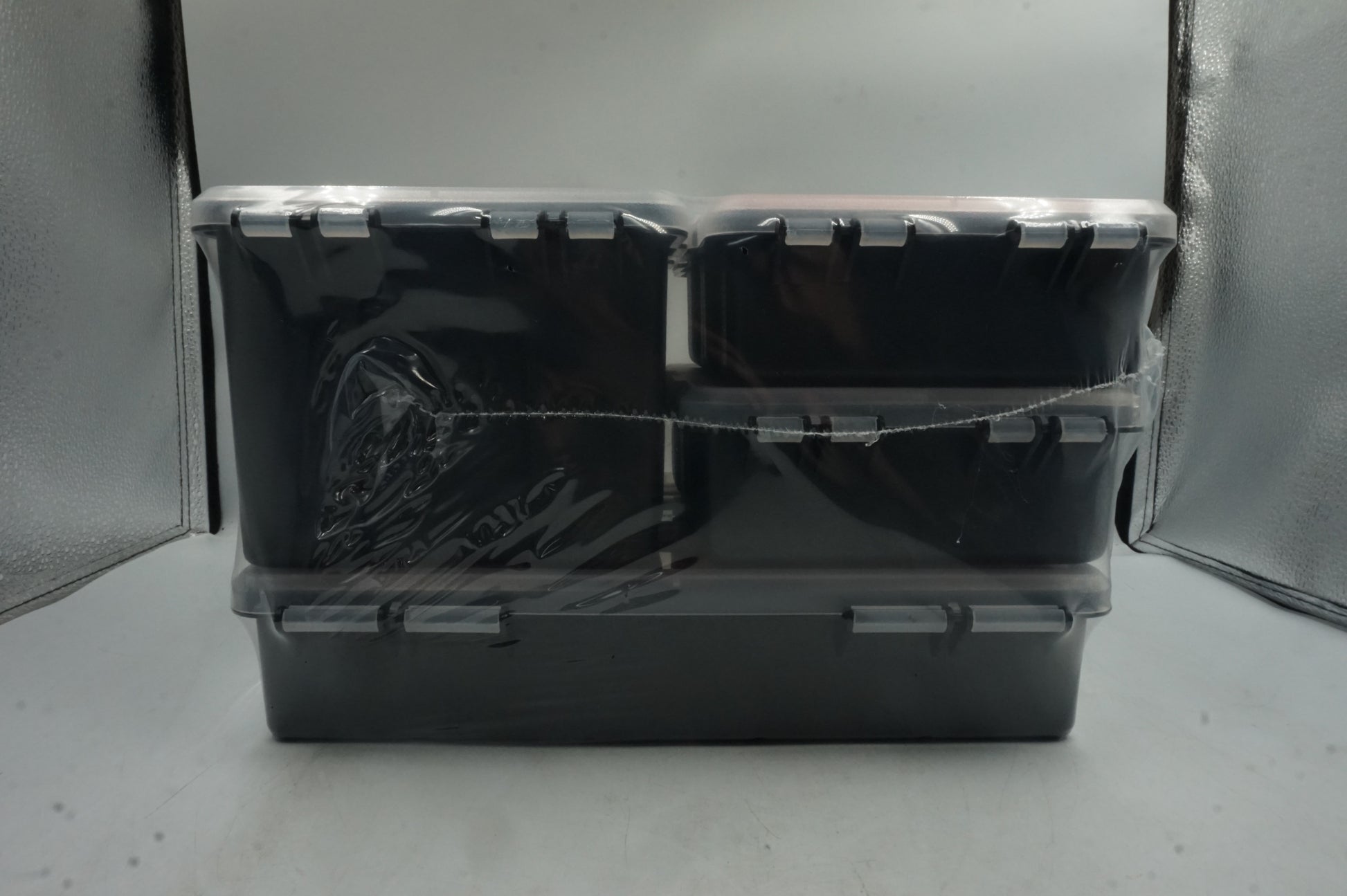 Durhand set of 4 plastic DIY tool storage and organizers B20-078