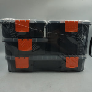 Durhand set of 4 plastic DIY tool storage and organizers B20-078