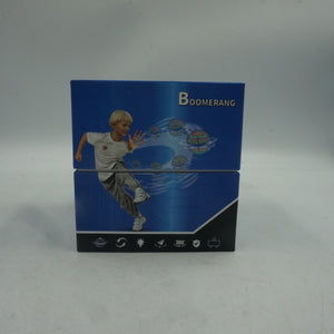 Semi boomerang flying orb ball