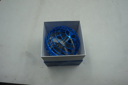 Semi boomerang flying orb ball