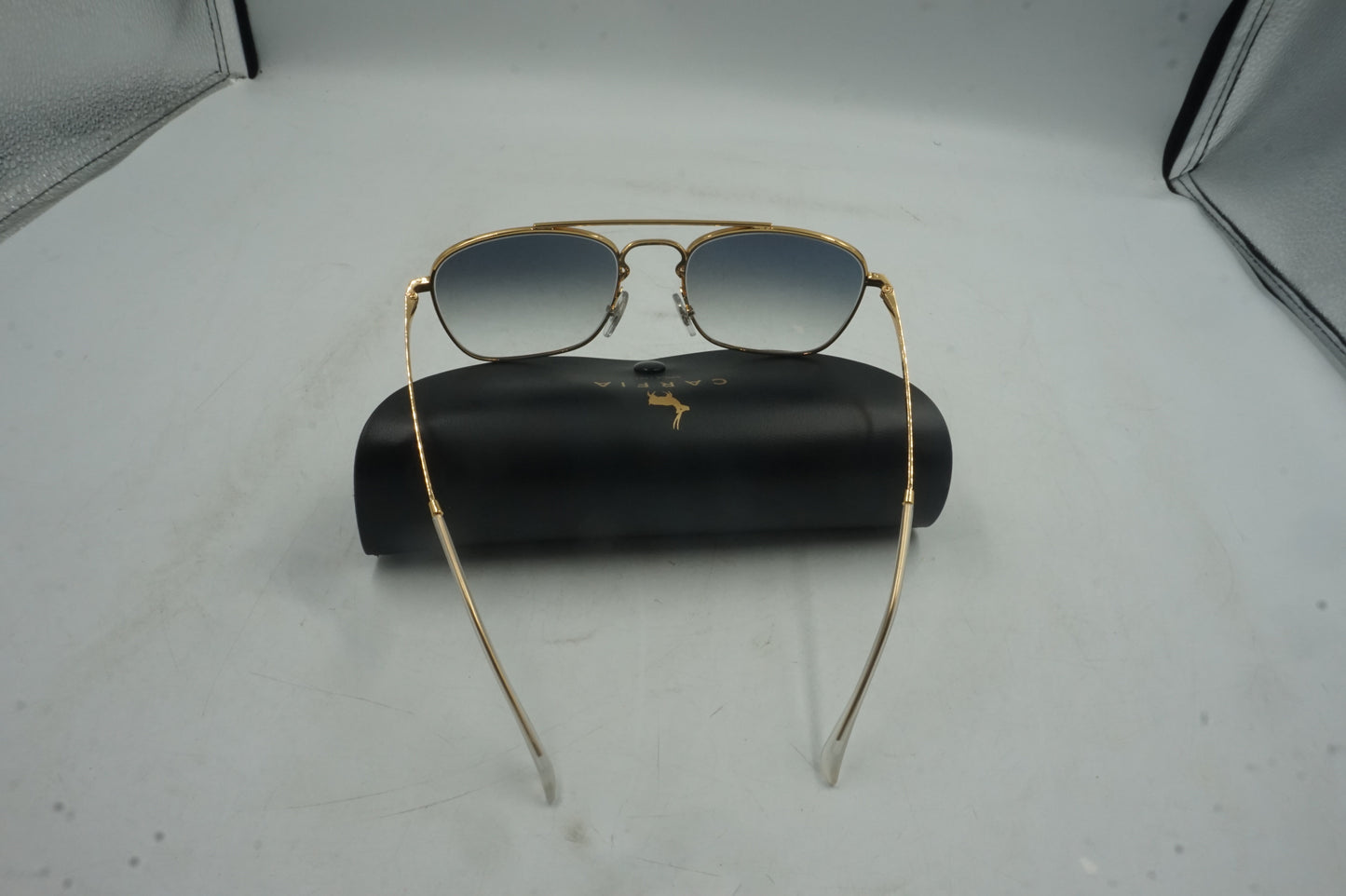 Carfia jim halo polarised square sunglasses