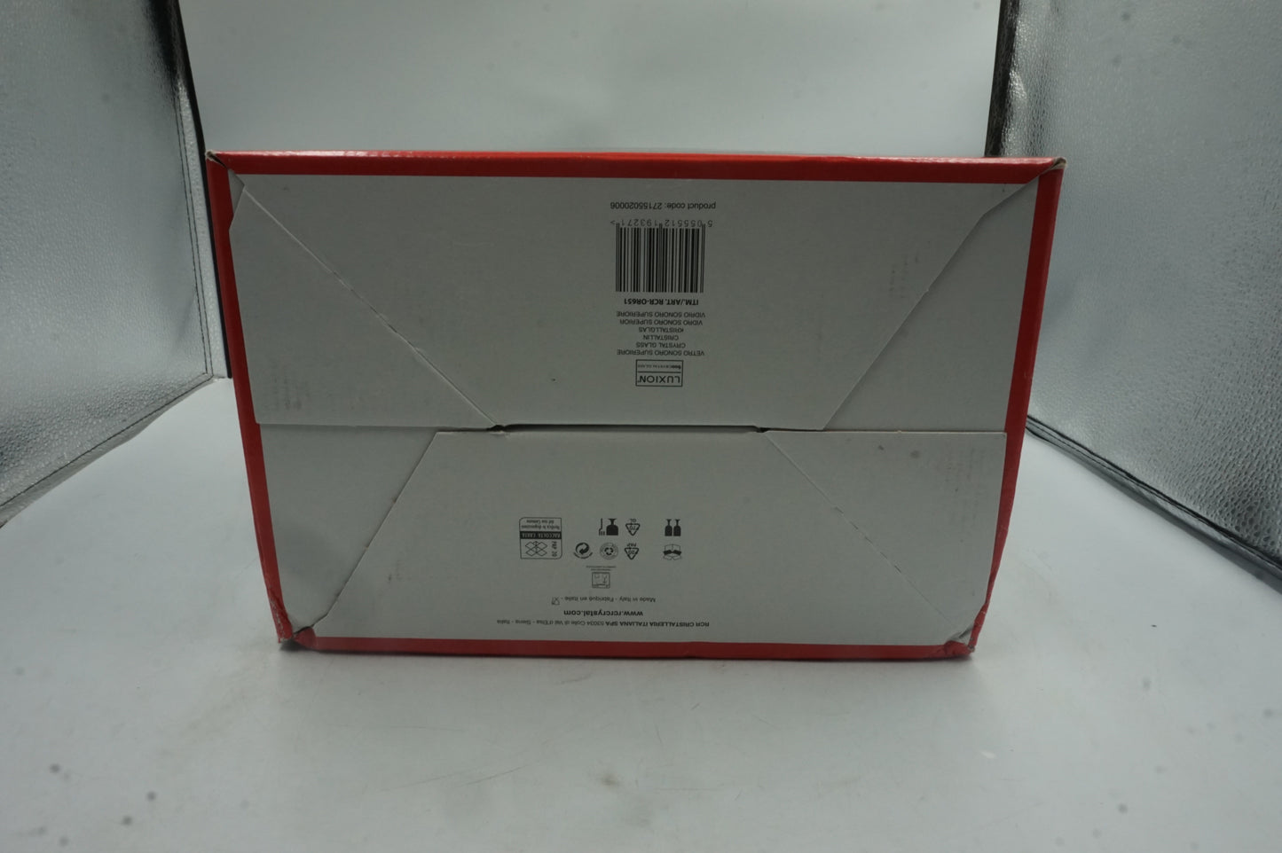 Pack of 6 RCR orchestra collection wine glasses 9 3/4 oz