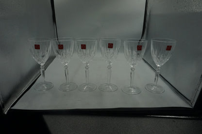 Pack of 6 RCR orchestra collection wine glasses 9 3/4 oz