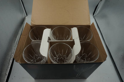 Pack of 6 RCR orchestra collection wine glasses 9 3/4 oz