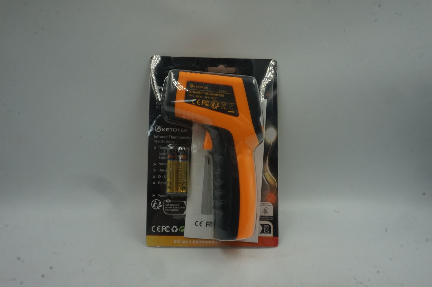 Kekotek infrared thermometer KT400Y -50C -400C