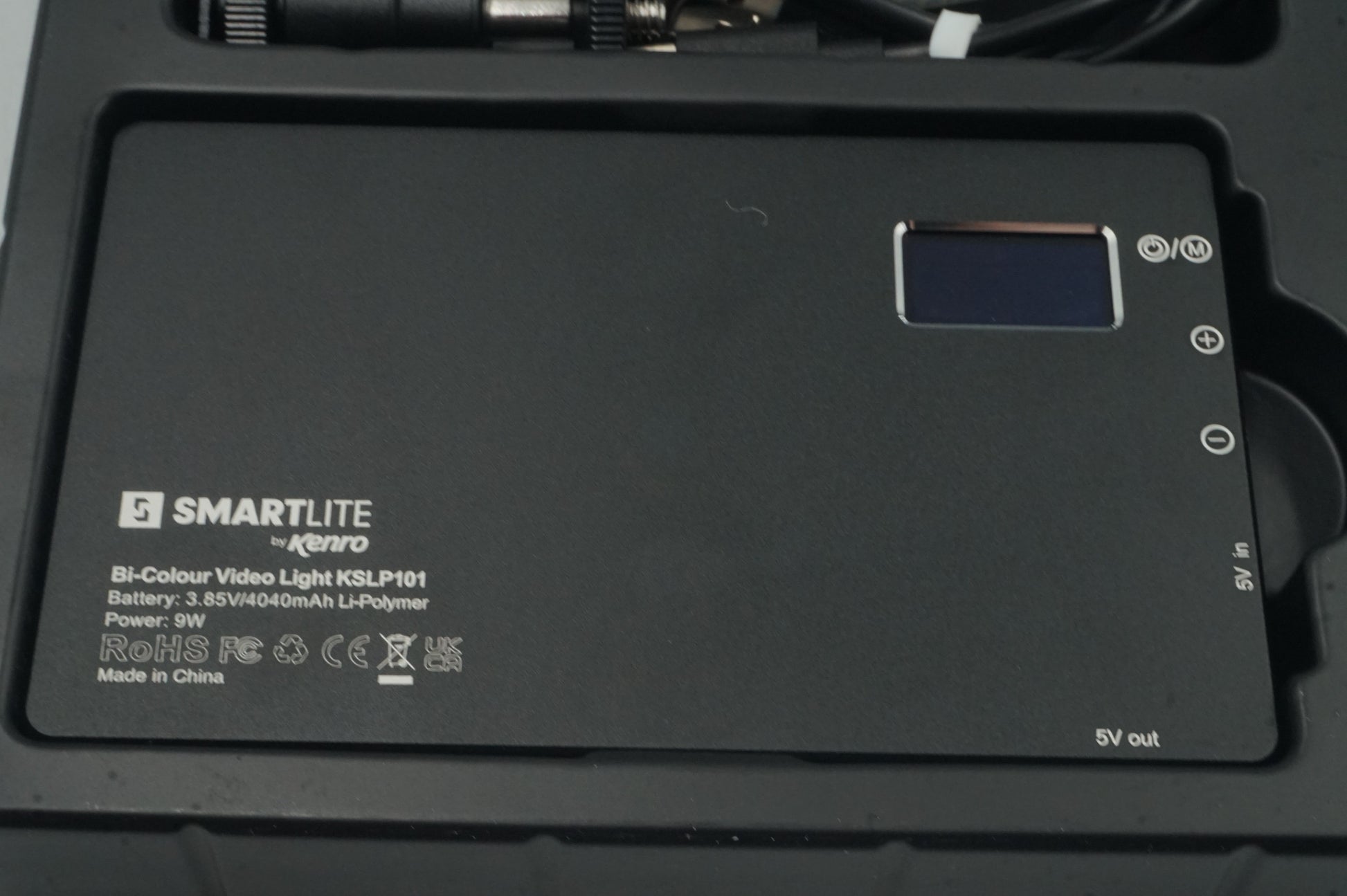 kenro smart lite bi-colour compact led video light