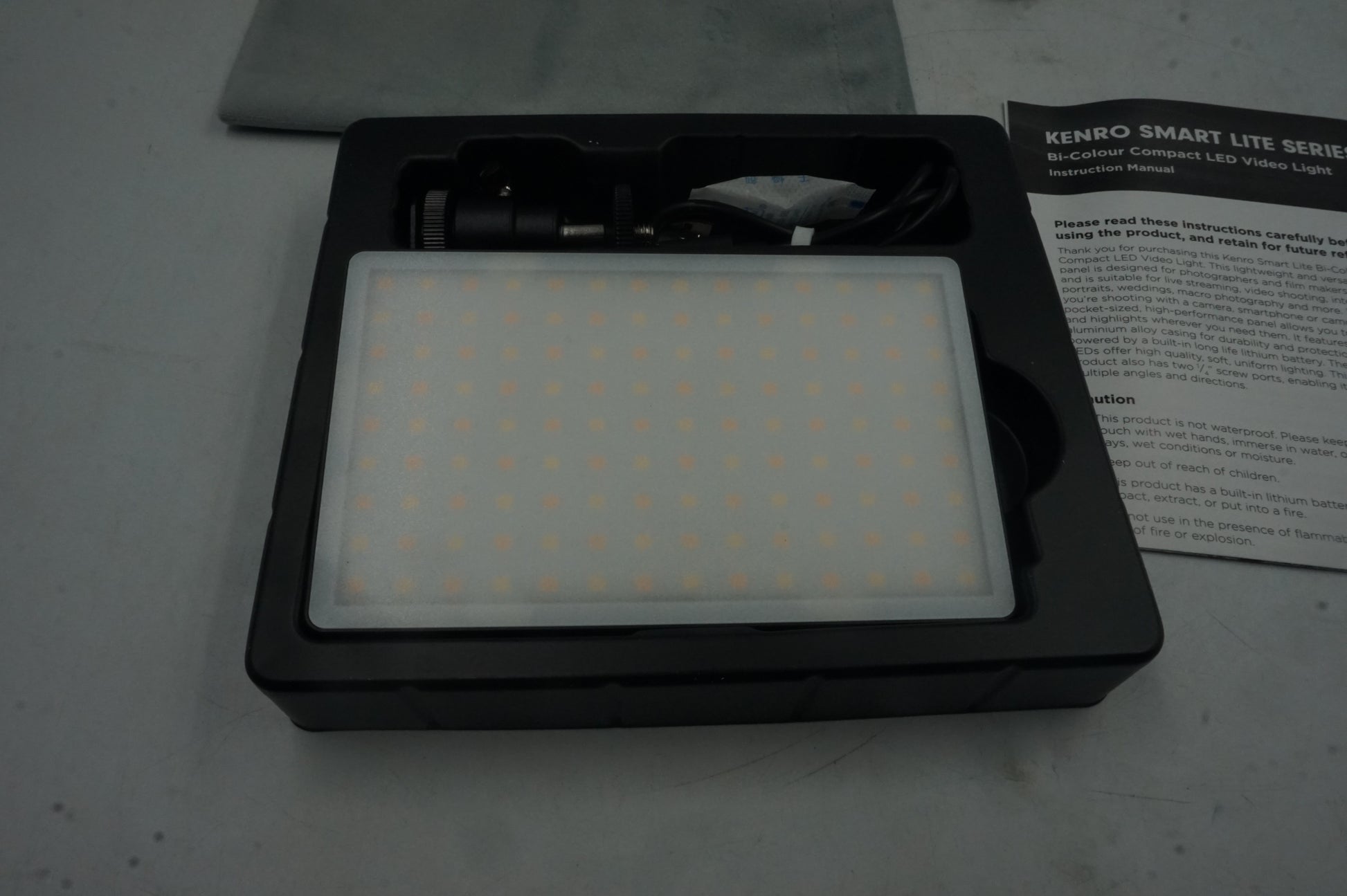 kenro smart lite bi-colour compact led video light