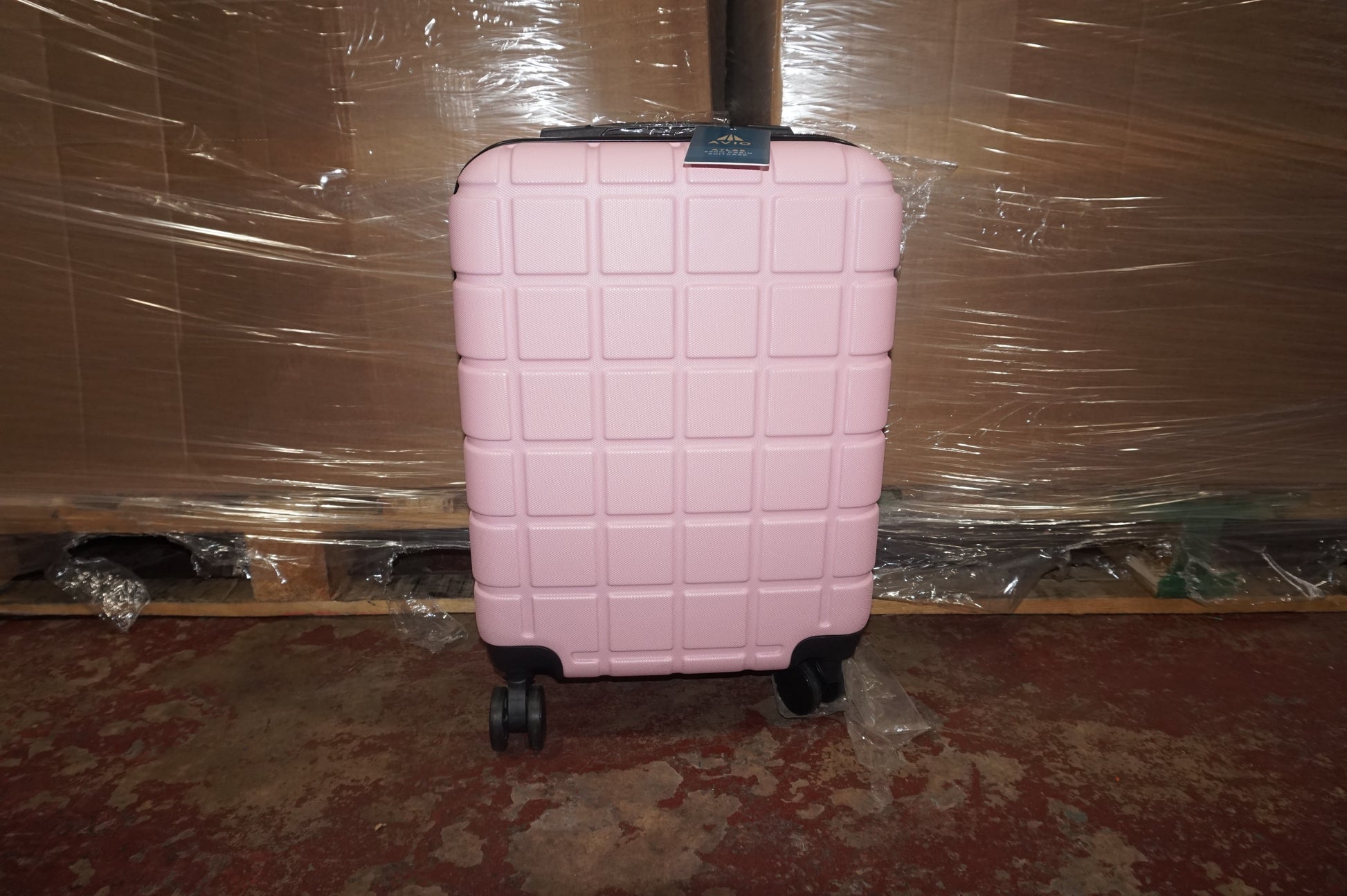 AVIO Atlas cabin suitcase 52X35X20CM soft pink