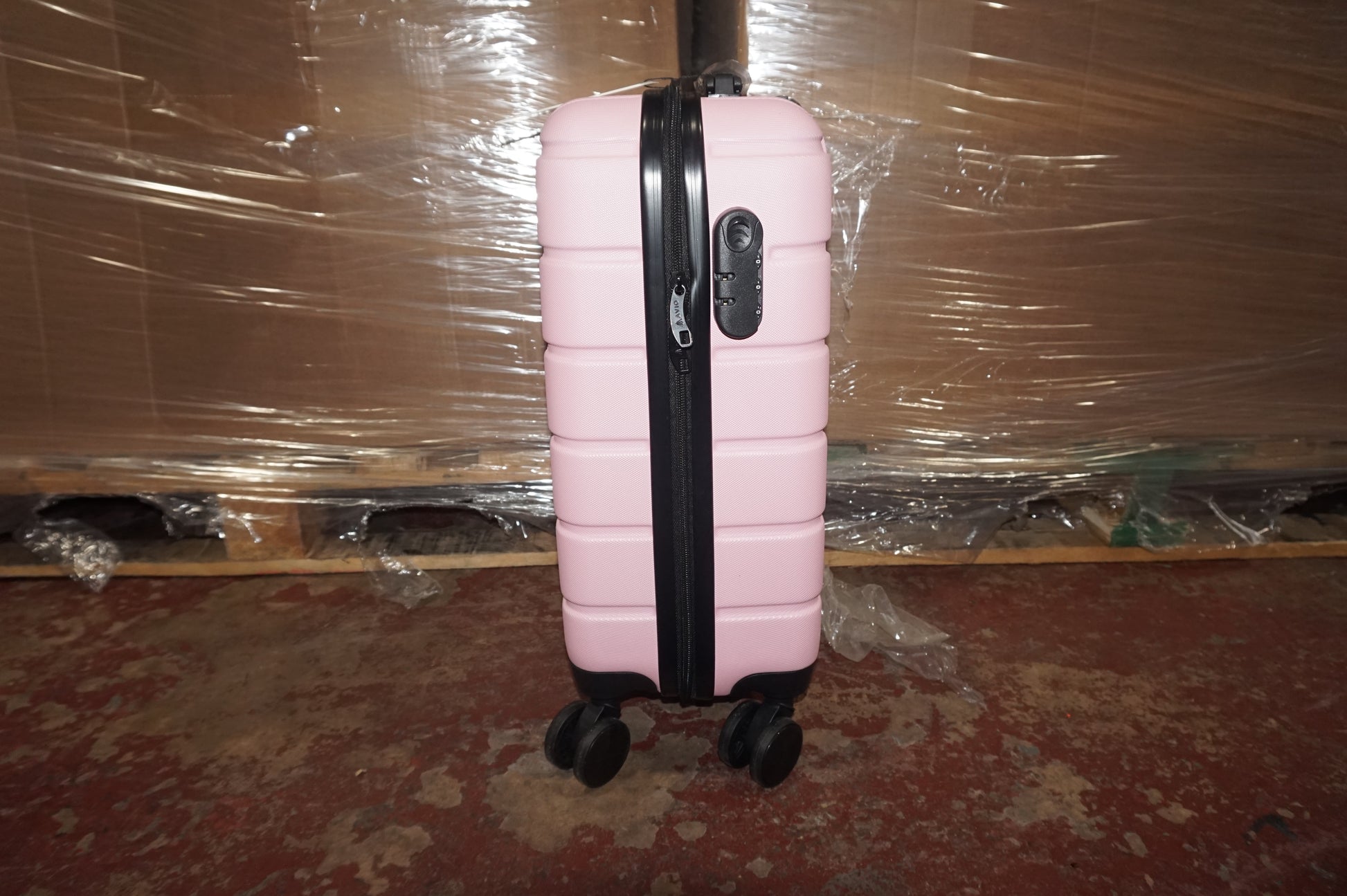 AVIO Atlas cabin suitcase 52X35X20CM soft pink