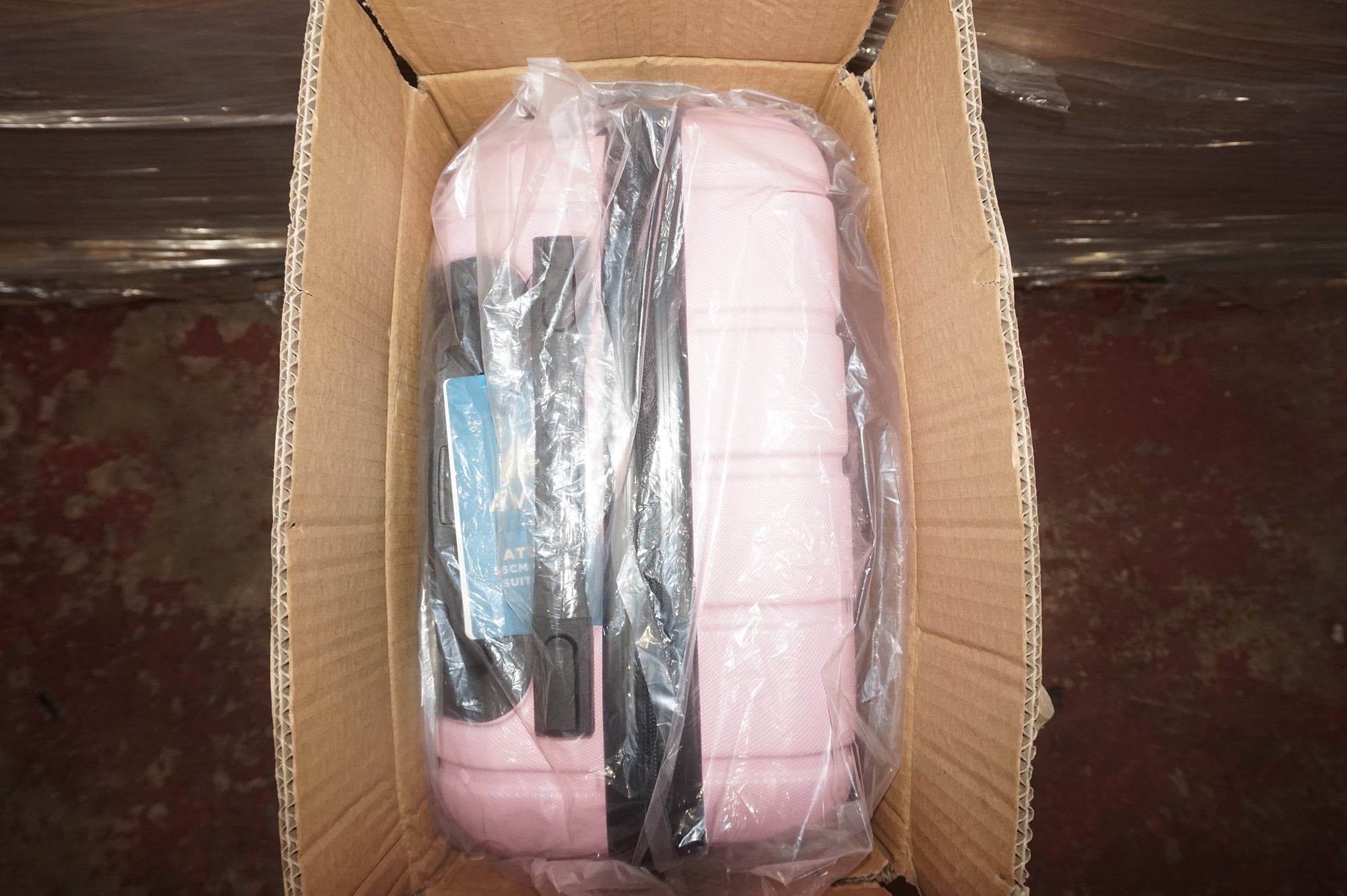 AVIO Atlas cabin suitcase 52X35X20CM soft pink