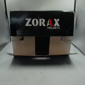 zorax full face motorbike helmet gloss black ZOR-819 model ST-22 size M