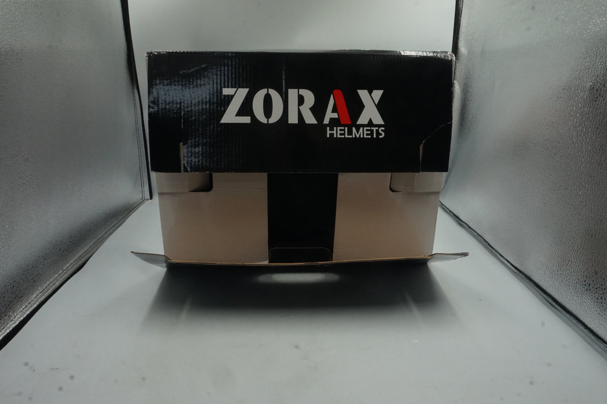 zorax full face motorbike helmet gloss black ZOR-819 model ST-22 size M
