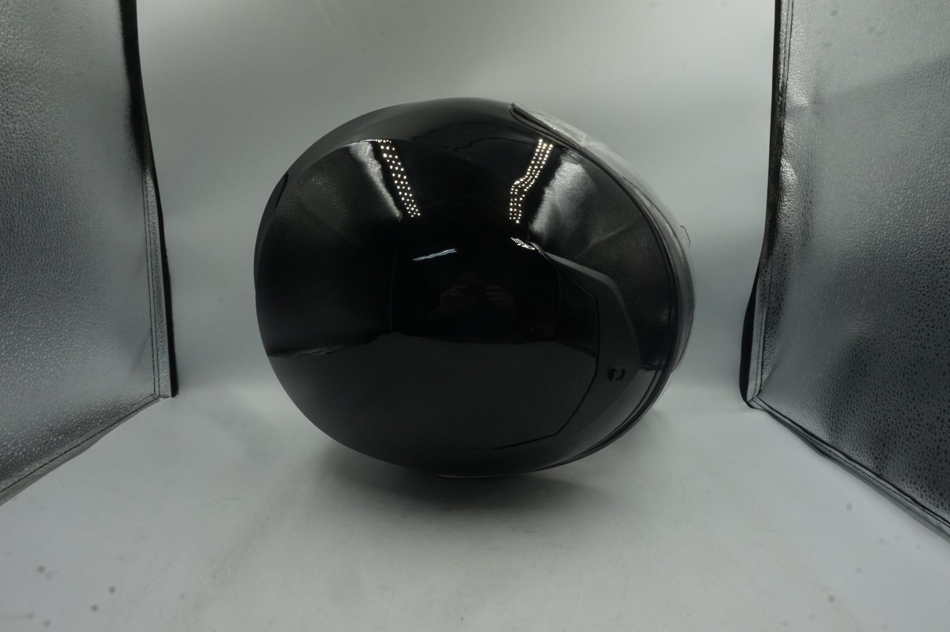 zorax full face motorbike helmet gloss black ZOR-819 model ST-22 size M