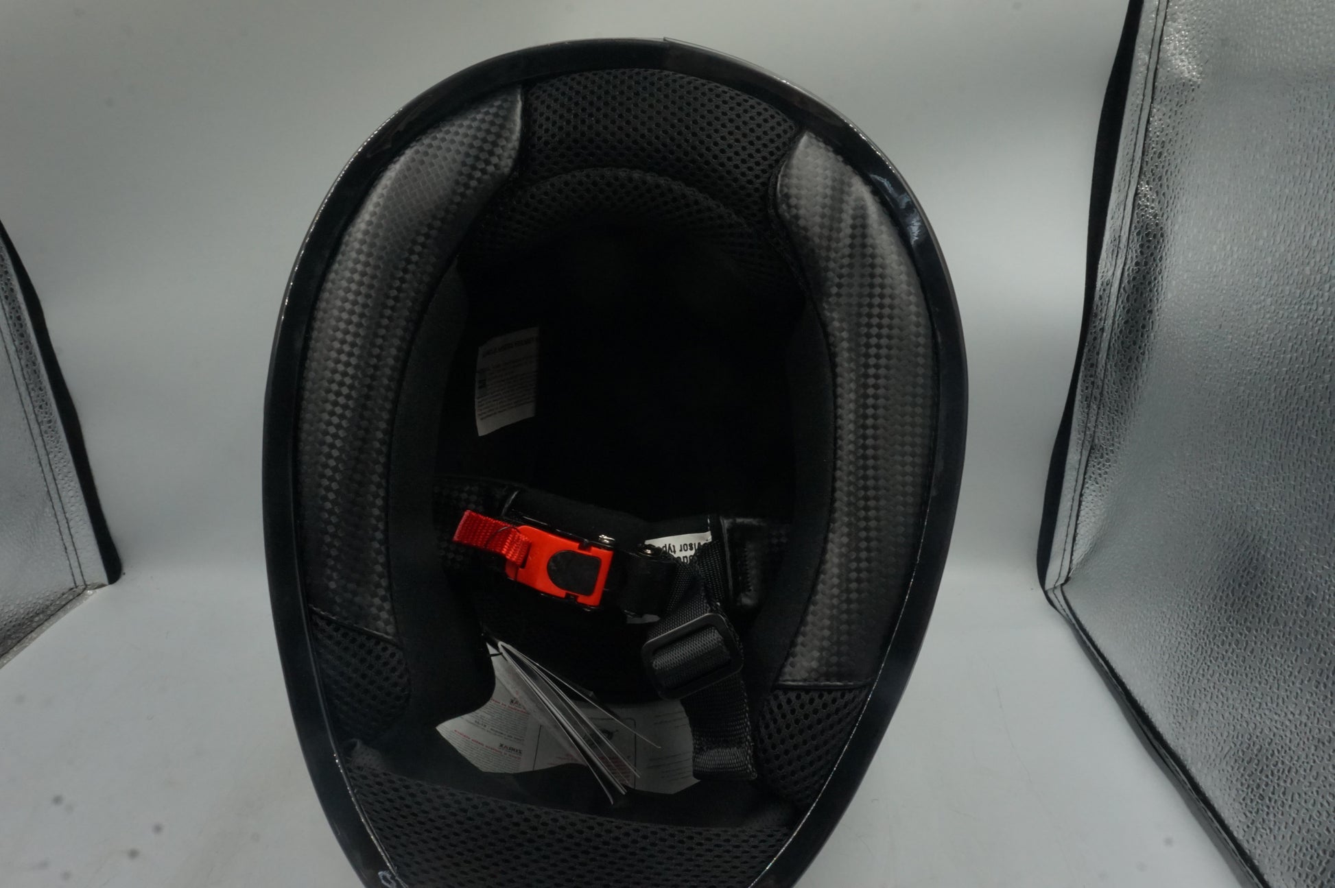 zorax full face motorbike helmet gloss black ZOR-819 model ST-22 size M