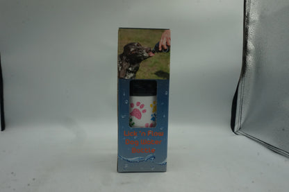 Long Paws Lick and Flow dog water bottle