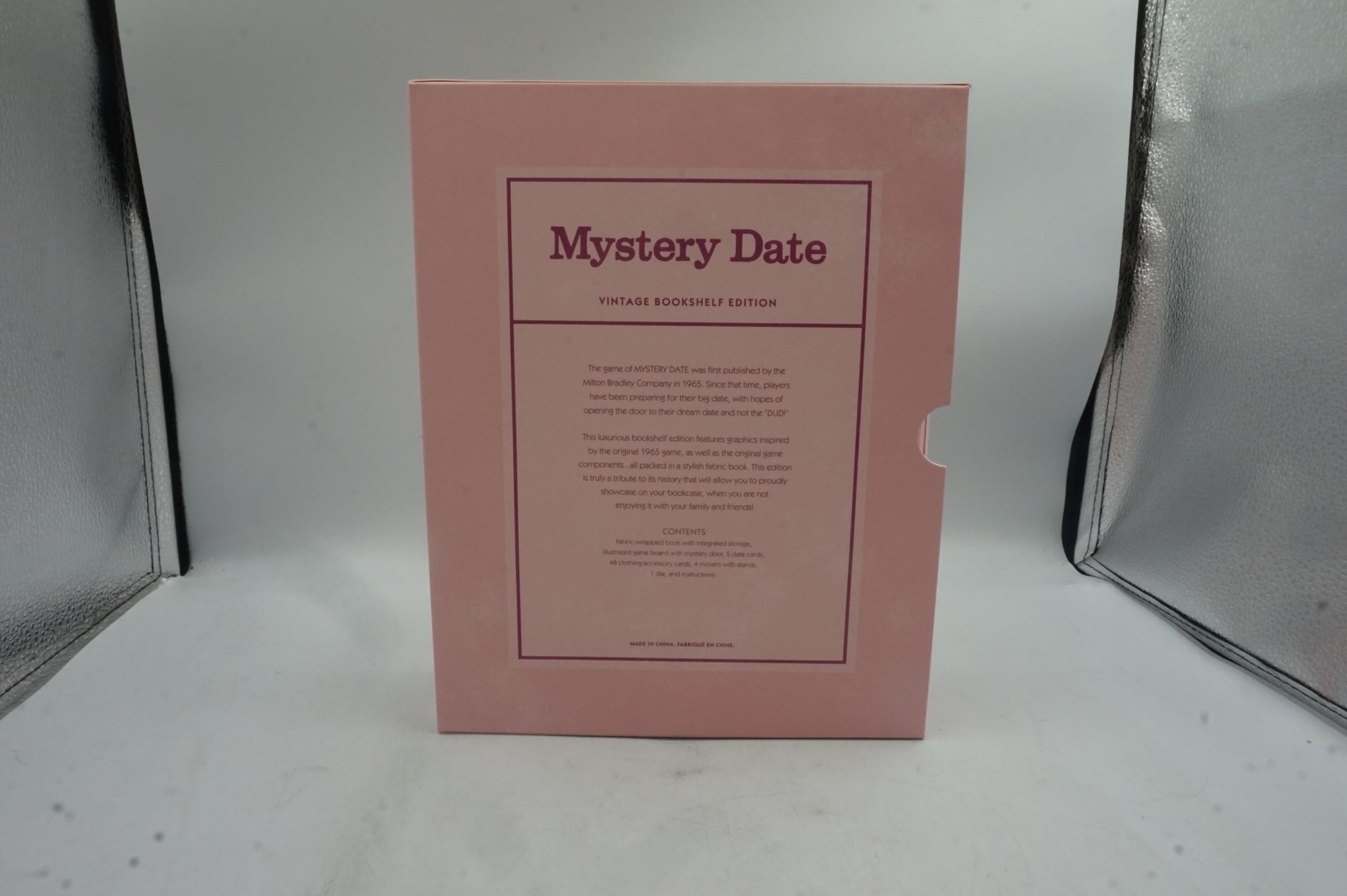 Winning solutions: Mystery date game vintage bookshelf edition