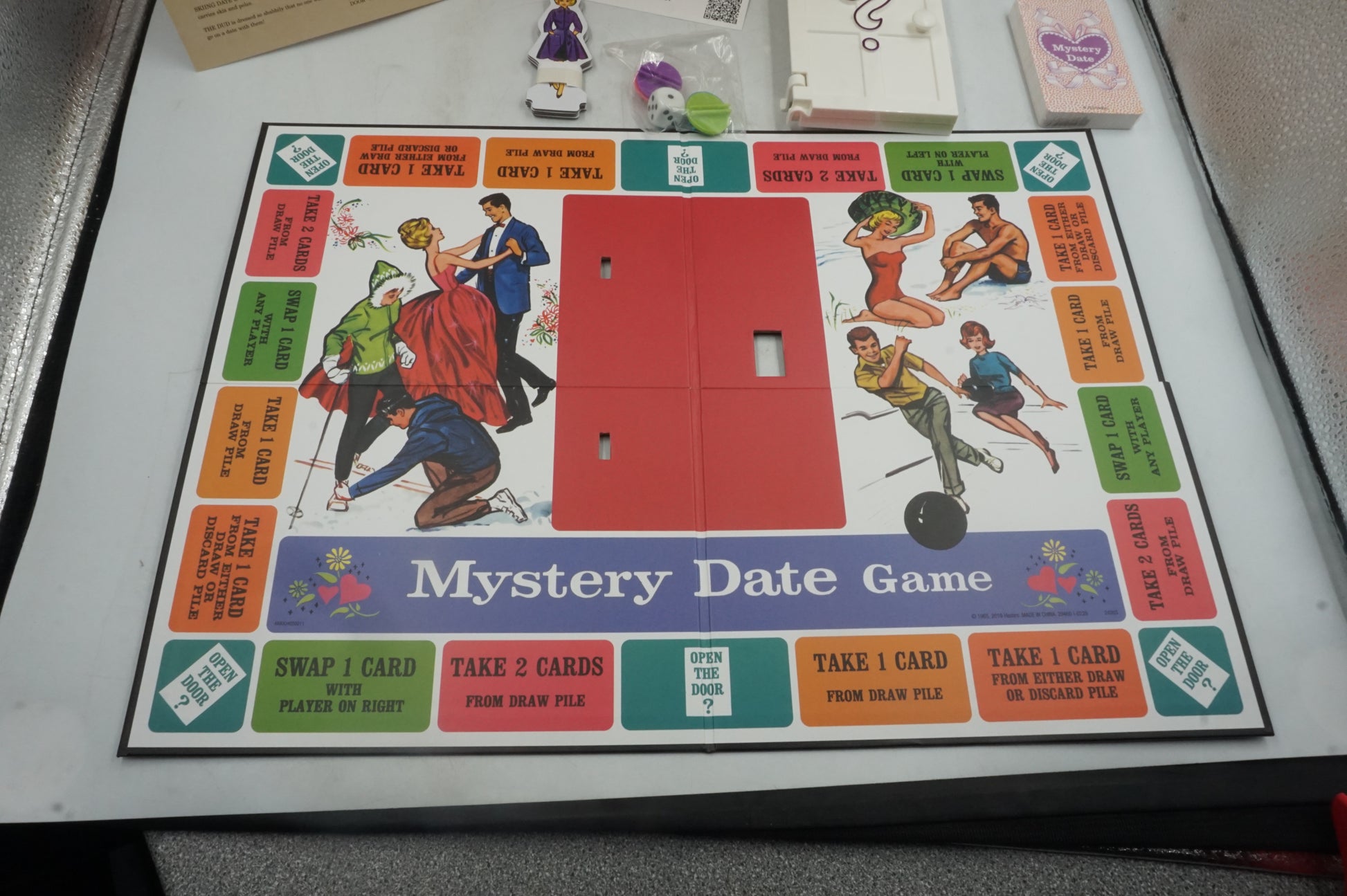 Winning solutions: Mystery date game vintage bookshelf edition