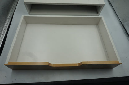 SoBuy FRG92-WN wall mounted floating shelf with drawer