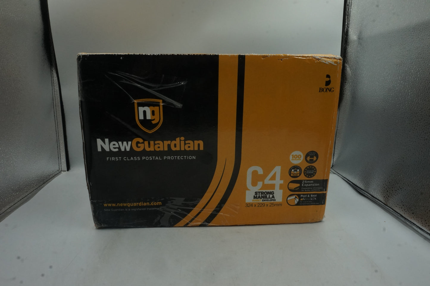 BONG New Guardian 100 C4 heavyweight gusset envelopes size 324X229X25mm