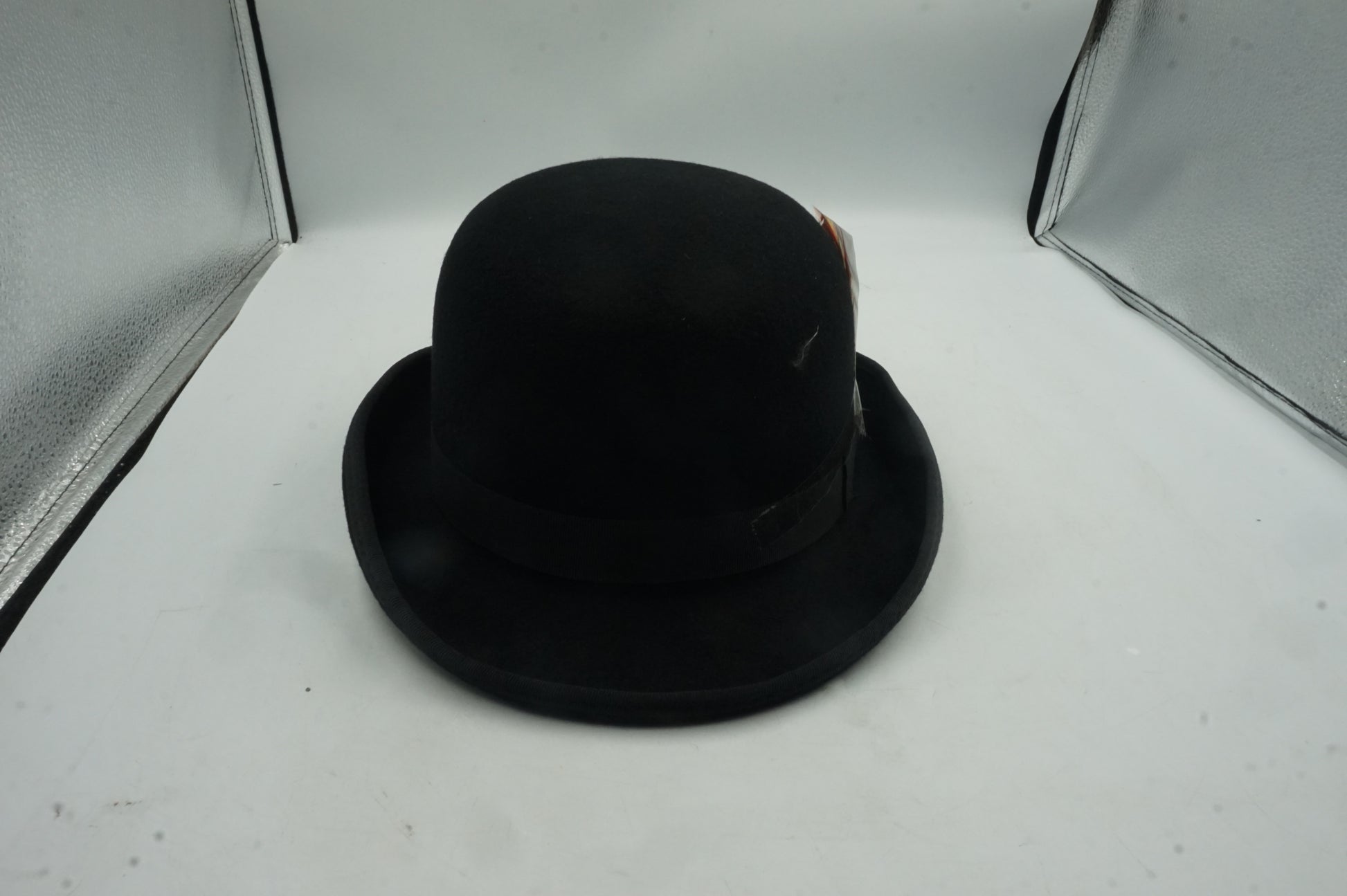 Maz London unisex classic hand made wool bowler hat size L