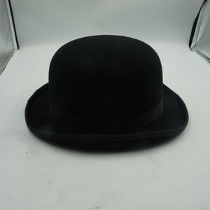 Maz London unisex classic hand made wool bowler hat size L