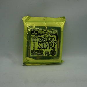 Ernie Ball Regular Slinky Nickel Wound Electric Guitar Strings 3 Pack - 10-46 Gauge 3PACK
