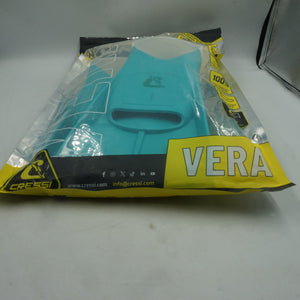 cressi silicone swimming vera fins size M