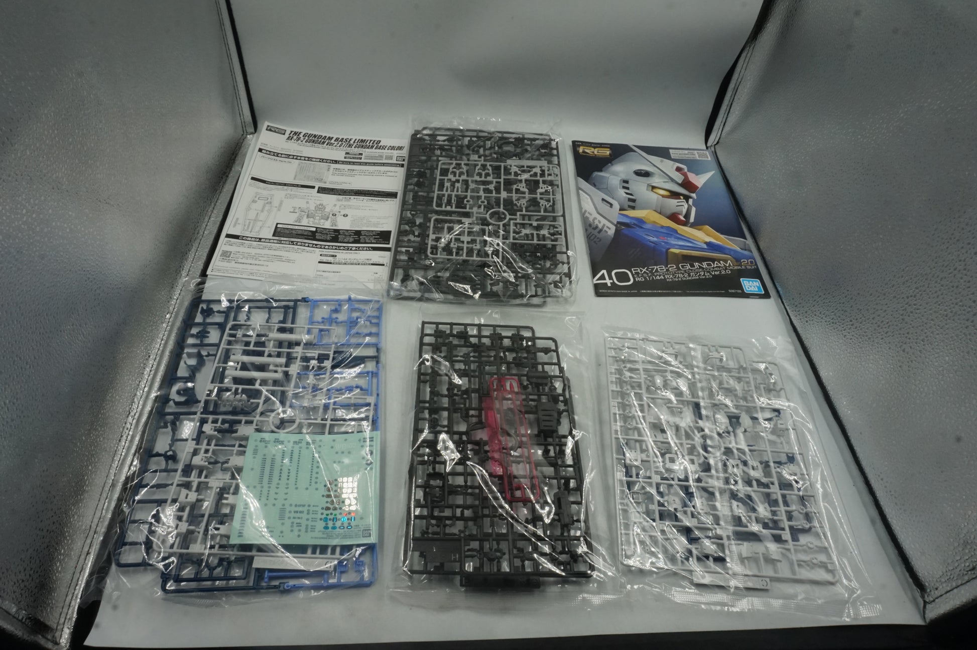 Bandai Namco RG 1/144 the Gundam base limited RX-78-2 Gundam Ver.2.0 model