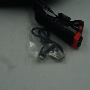 Coozi bike helmet with USB researchable LED light size M