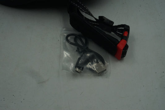 Coozi bike helmet with USB researchable LED light size M