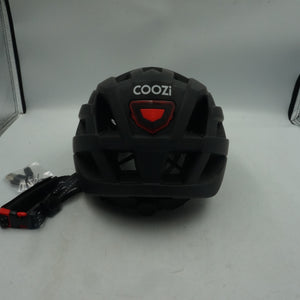Coozi bike helmet with USB researchable LED light size M