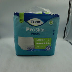 TENA Proskin Pants Super - Large - 4 Packs of 12