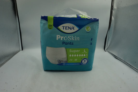 TENA Proskin Pants Super - Large - 4 Packs of 12