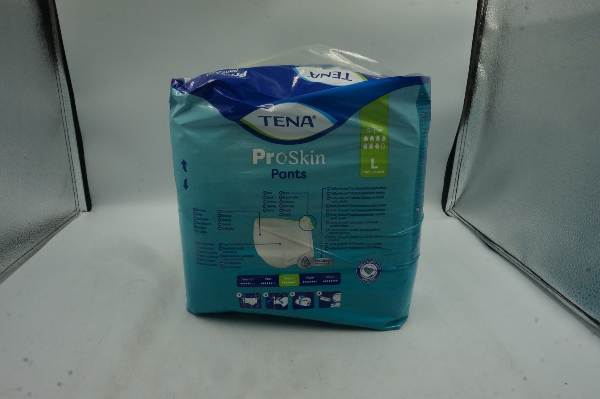 TENA Proskin Pants Super - Large - 4 Packs of 12