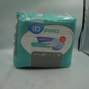 Job lot of 4 pack of 14 iD pants ultra discreet protection normal size L