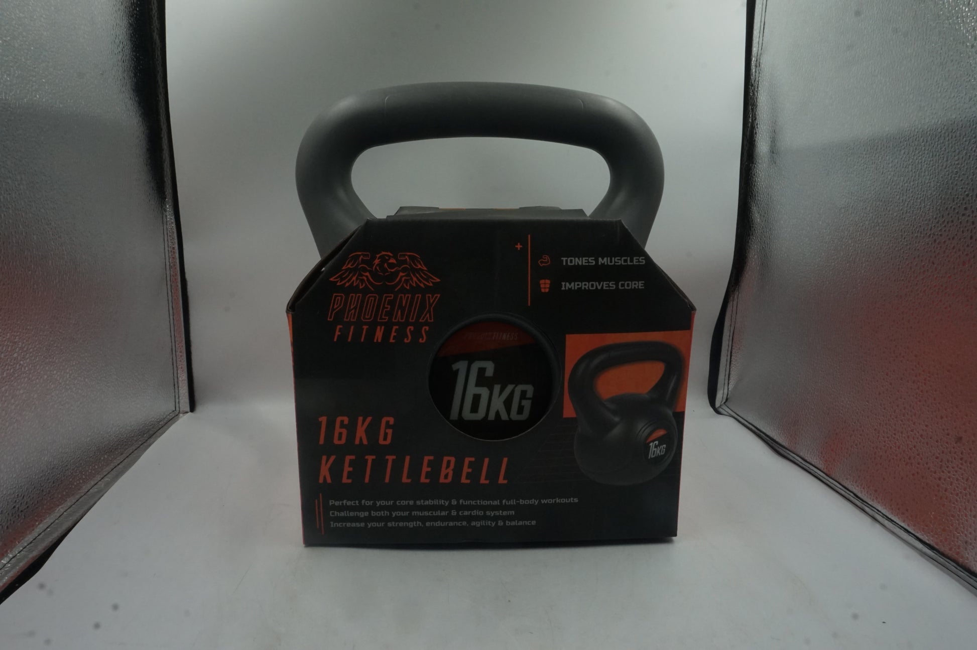 Ryder hub Phoenix fitness 16KG kettle bell RY972