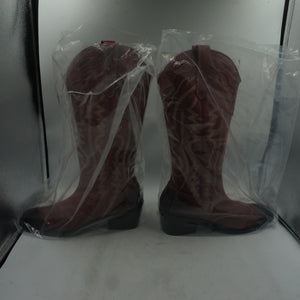 BDG Red Dallas Leather Boots size 4