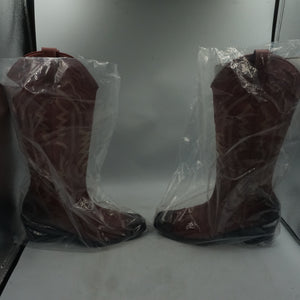 BDG Red Dallas Leather Boots size 4