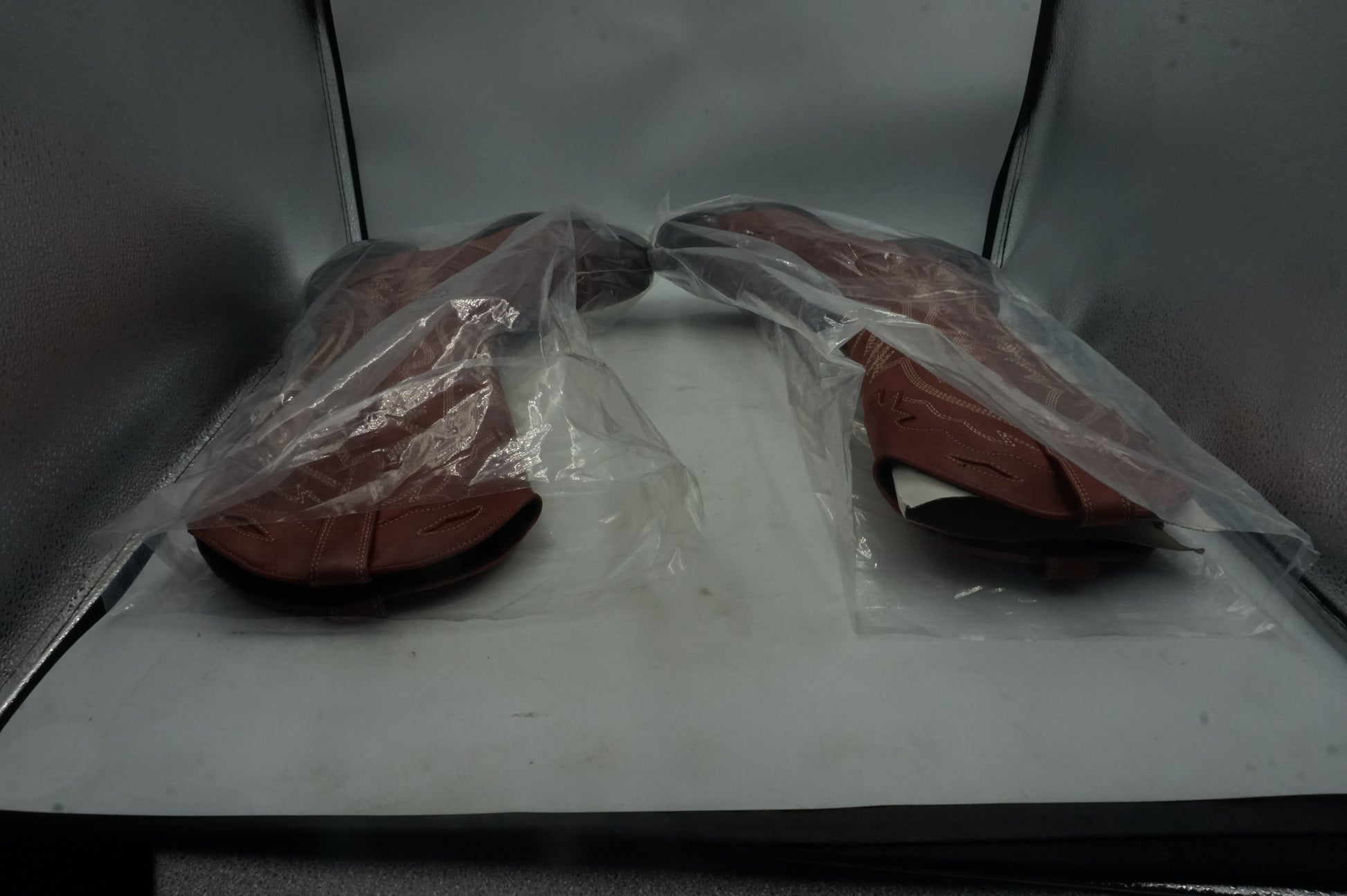 BDG Red Dallas Leather Boots size 4