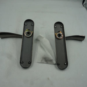 pair of intelligent hardware internal scimitar black nickel door handle IH-SCI.04.BNP