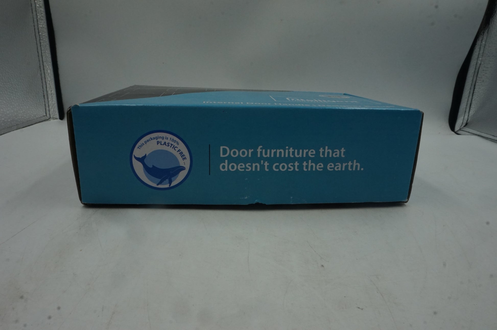 pair of intelligent hardware internal scimitar black nickel door handle IH-SCI.04.BNP
