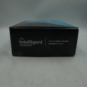 pair of intelligent hardware internal scimitar black nickel door handle IH-SCI.04.BNP