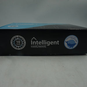 pair of intelligent hardware internal scimitar black nickel door handle IH-SCI.04.BNP