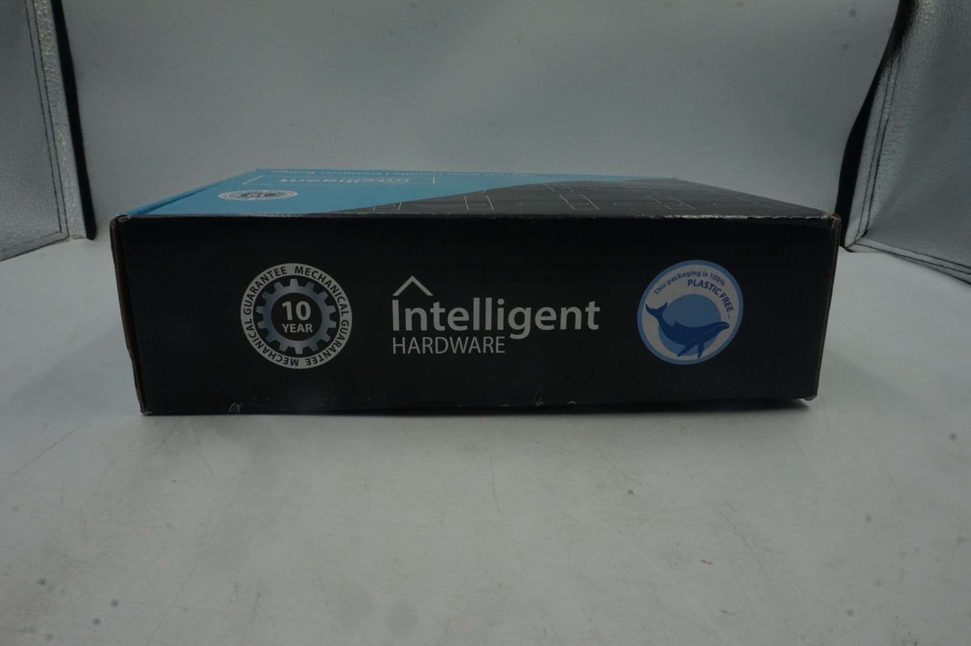 pair of intelligent hardware internal scimitar black nickel door handle IH-SCI.04.BNP