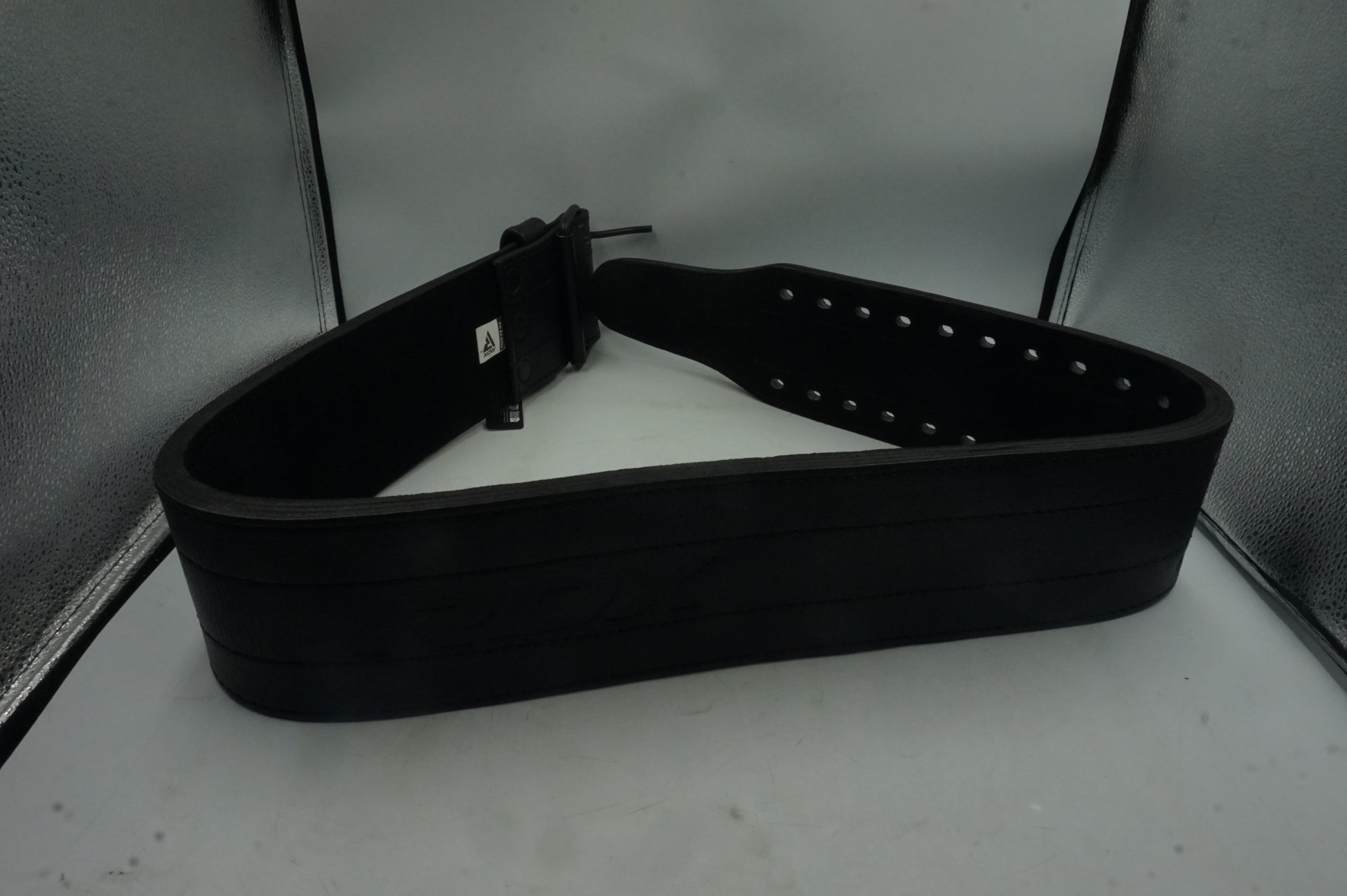 RDX 4" leather weightlifting gym belt