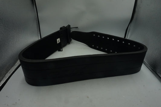 RDX 4" leather weightlifting gym belt